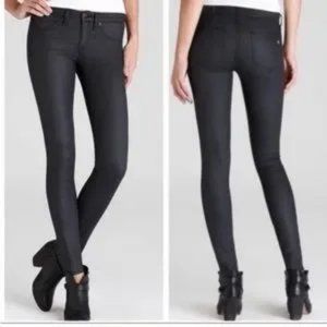 Womens Rag & Bone Style W15031585 Black Shoreditch Skinny Jeans 24 *